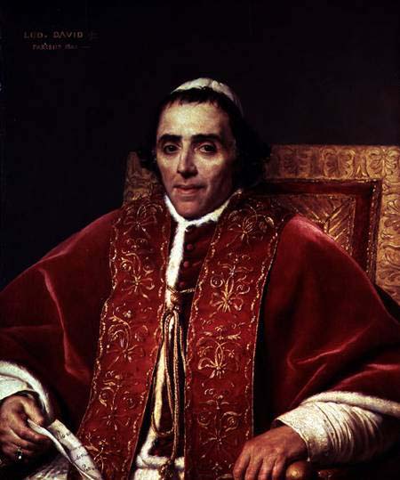 Portrait of Pope Pius VII